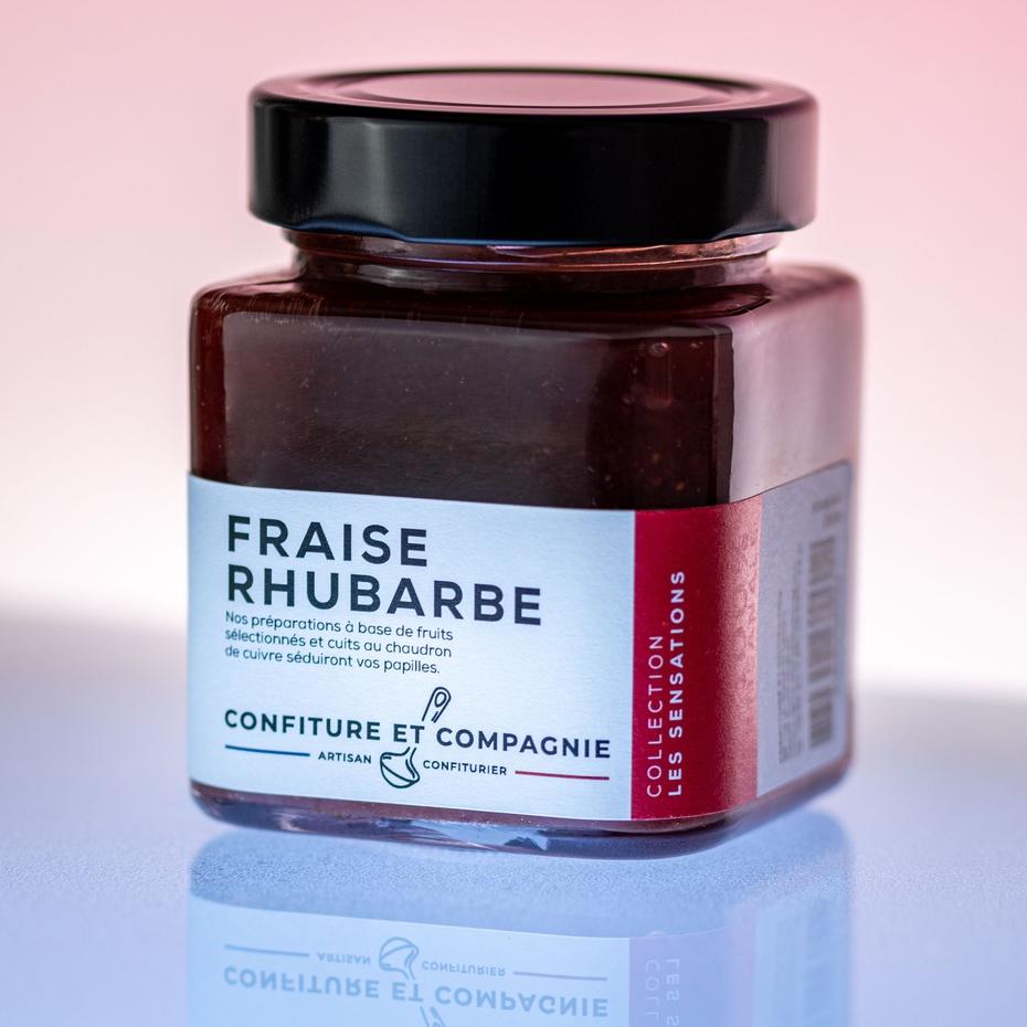 Confiture Fraise Rhubarbe